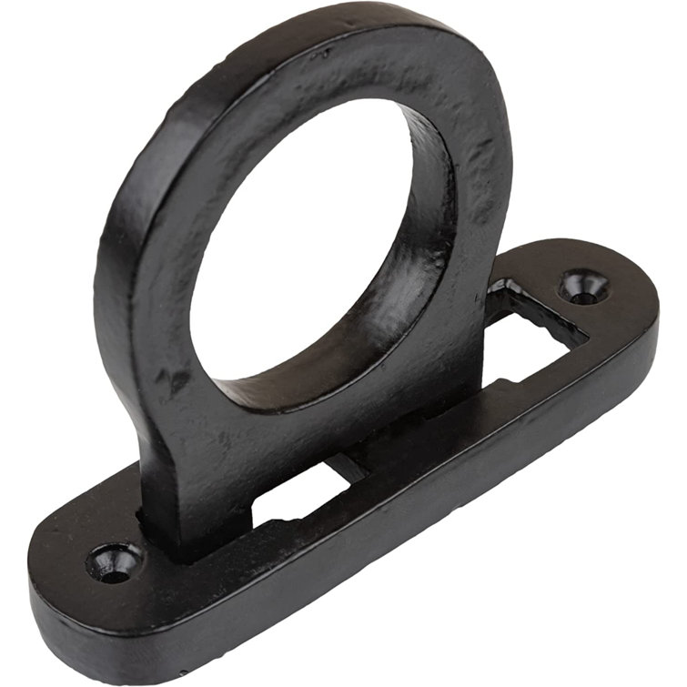 UNIQANTIQ HARDWARE SUPPLY Horseshoe Style Cast Iron Bed Rail Fastener